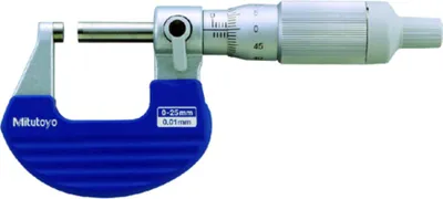 Produktbild von Mitutoyo Ratschentrommel Bügelmessschraube 0-25mm, 0,01mm