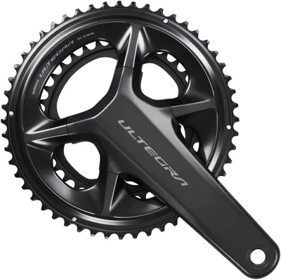 Produktbild von Shimano Ultegra R8100 12s Hollowtech Ii Kurbelgarnitur Schwarz 160 mm / 50/34t Schwarz 160 mm