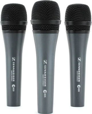 Immagine prodotto di Sennheiser E835 PACK 3 set di 3 microfoni