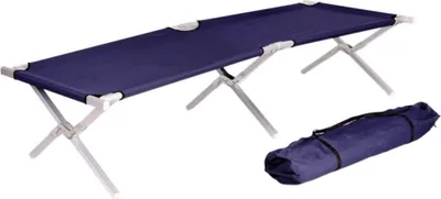 Immagine prodotto di Linder Exclusiv Lettino da campeggio pieghevole Blu