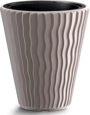Zdjęcie produktu dla nabbi Donica plastikowa DBSP300 29,7 cm - mocca