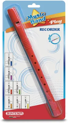 Produktbild von Bontempi 31 3042 Blockflöte, Rot