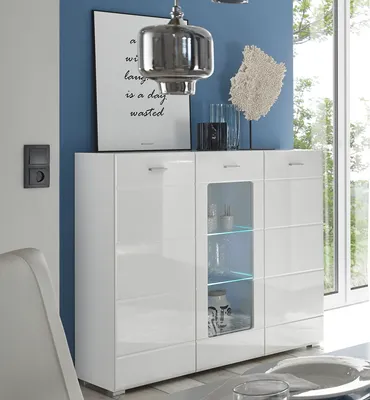 Produktbild von Highboard Beistellschrank Anrichte Standschrank Kommode Schrank "Ella I"