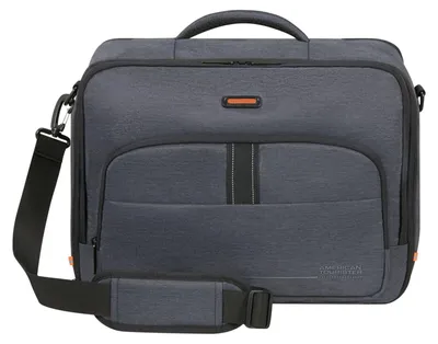 Produktbild von American Tourister Reisetasche Umhängetasche mit Laptopfach At Work Nxt 3-Way Boarding Bag 15,6" 26,5L Grey Melange dunkelgrau