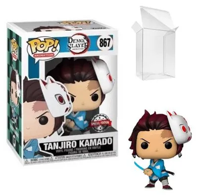 Zdjęcie produktu dla Tanjiro z maską - Figurka Funko Pop! - Zabójca Demonów