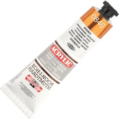 Zdjęcie produktu dla KOH-I-NOOR 16270600000 Farba akrylowa 840 Bronze 40 ml 1 szt.