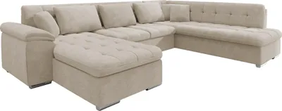 Produktbild von MIRJAN24 Ecksofa Niko, Polsterecke mit Schlaffunktion, Sofa, Polstergarnitur (Farbe: Nazar 225.02, Seite: Links)