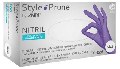 Produktbild von Style Prune - Nitril-Untersuchungshandschuh - L - 100 Stk.