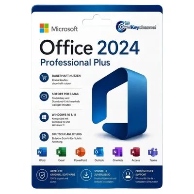 Immagine prodotto di Microsoft Office 2024 Professional Plus | Licenza a Vita | Consegna in 5 Minuti