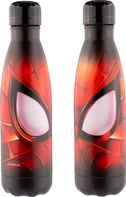 Produktbild von Spiderman Trinkflasche rot