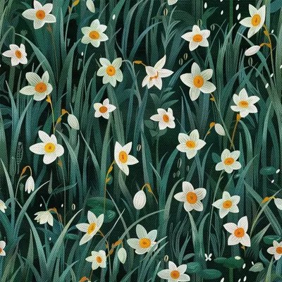 Image de OUTDOOR DECOSTOMES OXFORD - Motif printemps I DX7419