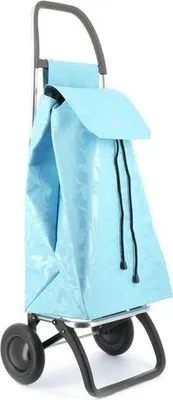 Image de Poussette de marché 2 roues 43l bleu clair - Rolser - SAQ051 AQUA - saquet gloria 2