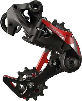 Image de Sram dérailleur X01 DH 7 vitesses A3 cage courte,max.28z.sw,ExAct,acier/alu