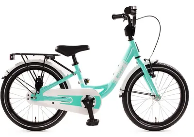 Obrázok produktu pre Detský bicykel „Baxi“ 18", farba aqua, hliníkový rám, kompletná výbava, Bachtenkirch
