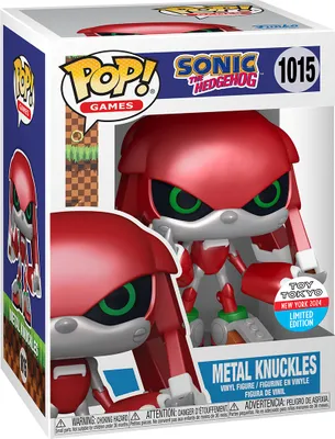 Immagine prodotto di Statuetta Funko POP Sonic 1015 Metal Knuckles  New York Comic Con 2024