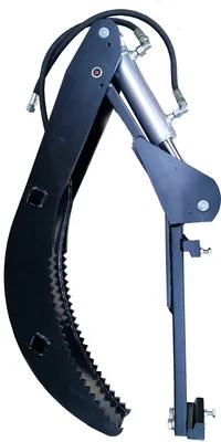 Produktbild von Stammgreifer hydraulischer Holzgreifer Holzniederhalter Niederhalter Schwere Ausführung