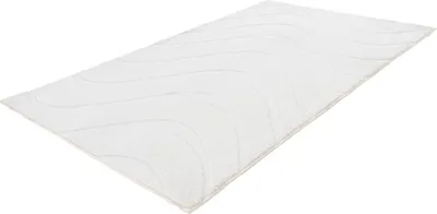 Produktbild von Lalee LINA Badematte aus 100 % Polyester, weiß