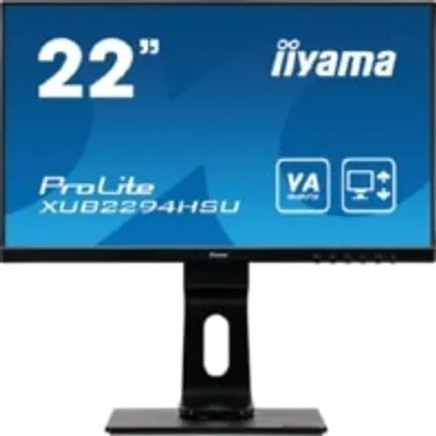 Obrázek produktu pro iiyama ProLite XUB2294HSU-B2, 54,6 cm (21.5"), 1920 x 1080 px, Full HD, LCD, 1 ms, Černá