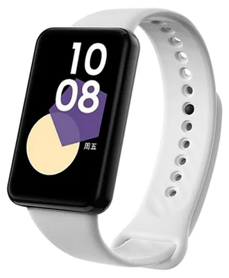 Produktbild von Für Honor Band 9 hochwertiges TPU mit schwarzer Schnalle Watch Ersatz Arm Band Weiß