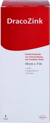 Produktbild von DracoZink Zinkleimbinde 10 cm x 7 cm, 1 St. Binde