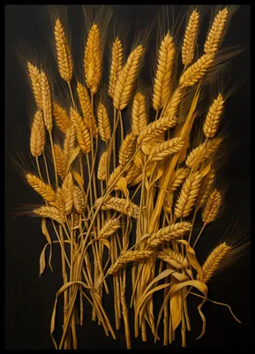 Produktbild von Plakat 50x70cm Goldene Ernte