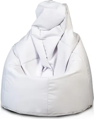 Produktbild von Ecopuf - Sitzsack Bean Bag Gamingsessel 90 x 130 cm, Active Weiß Nc3