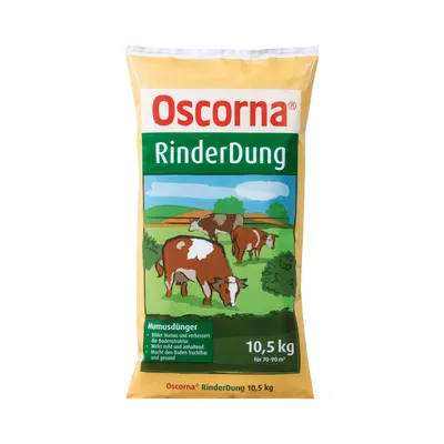 Produktbild von Oscorna® RinderDung 10,5 kg für 70 bis 90 m²