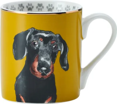 Immagine prodotto di Mikasa Bassotto - Tazza in porcellana con muso dritto, 280 ml