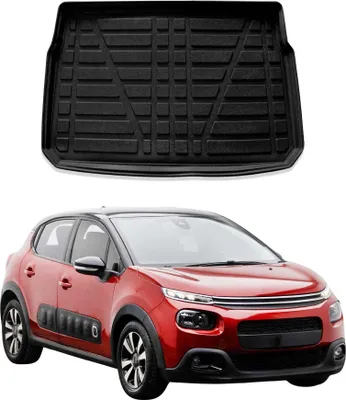 Image de Bac de coffre pour Citroën C3 2016-2024 bicorps 5 portes caoutchouc TPE