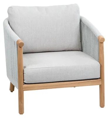 Produktbild von Loungesessel Es Vedra | Teakholz | Creme | 2er Set