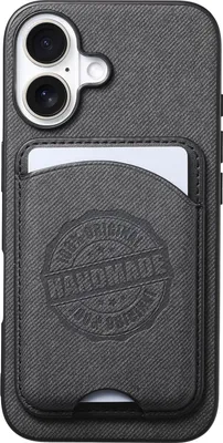Produktbild von INF Samsung S24 Ultra Hülle mit Kartenfach - Stoßfest, Schwarz, 2-teilig