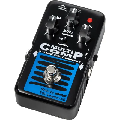 Produktbild von EBS Effektgerät Multicomp Kompressor Pedal für Bass Blue Label