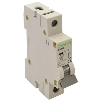 Obrázok produktu pre Tracon Electric Istič EVOZ1C 6 1p/C/6A