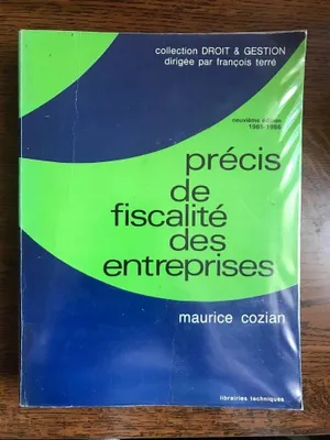 Image de Précis de fiscalité des entreprises