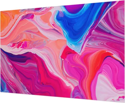 Produktbild von Wandtapete - Dekorative Tapete für Wohnzimmer - Tapetenfolie für Wanddekoration - 312x219 cm - Flüssigkeitswellen