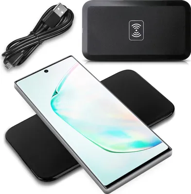 Produktbild von QI Schnell Ladegerät Kabellos für Samsung Galaxy Note 10 / Plus Induktives Laden
