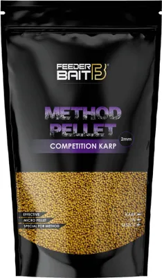 Obrázok produktu pre Feeder Bait Method Pelety 2 mm 800 g Competition Carp