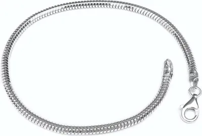 Produktbild von SILBERKETTEN STORE Schlangenkette Armband, achtkant 3mm - 925 Silber, Länge wählbar - 21cm