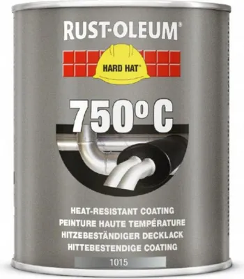 Produktbild von Rust-Oleum Hitzebeständiger Lack 750°C Aluminium Dose 750ml