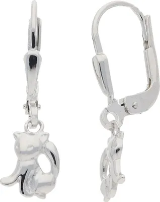 Produktbild von JuwelmaLux Ohrringe für Kinder Katzen Silber 925 JL10-06-2499