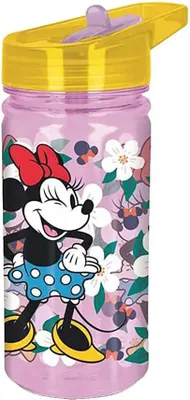Productafbeelding van Disney Minnie drinkfles, 475 ml, kinderfles met klapdeksel en handvat