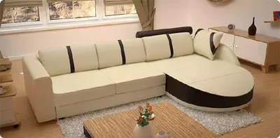 Produktbild von Ledersofa Ecksofa Mit Bettfunktion Designersofa Schlafsofa Ledereckcouch Neu