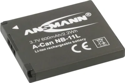 Immagine prodotto di Ansmann A-Can NB-11 L - Kameraakku, Li-Ion 600 mAh, für Canon (1400-0028)