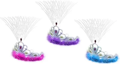 Produktbild von Rappa 504929 Krönchen für kleine Prinzessinnen - farblich Sortiert - Preis pro Stück!