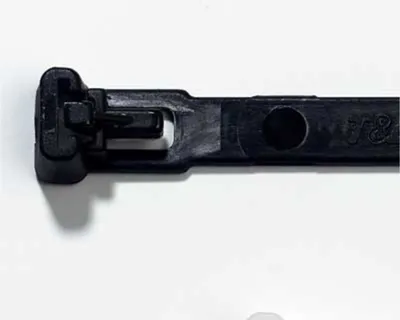 Produktbild von Kabelbinder schwarz wieder lösbar, wiederverwendbar 7,5x200