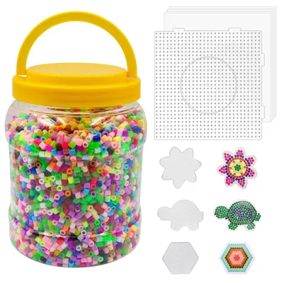 Immagine prodotto di Solidchoice - Set di perline da stirare con 14.000 perline in diversi colori