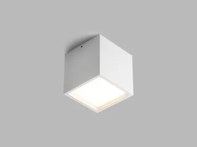 Image de LED2 5111131DT Plafonnier d'extérieur CUBE, W TRIAC 12 W 3000 K blanc