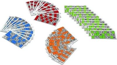 Produktbild von Cayro Brettspiel Mit 48 Bingokarten Mehrfarbig  Mehrfarbig One Size