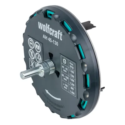 Obrázek produktu pro wolfcraft GmbH 5978000, Adaptér na pilový vrták, Černá, Šedá, 13 cm