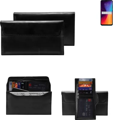 Produktbild von K-S-Trade Handy Hülle kompatibel mit Lenovo K10 Plus Schutz Hülle Tasche Schutz Case Handytasche Kunstleder schwarz, 1x